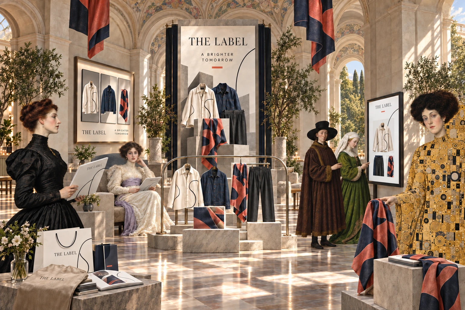 Fashion concept room