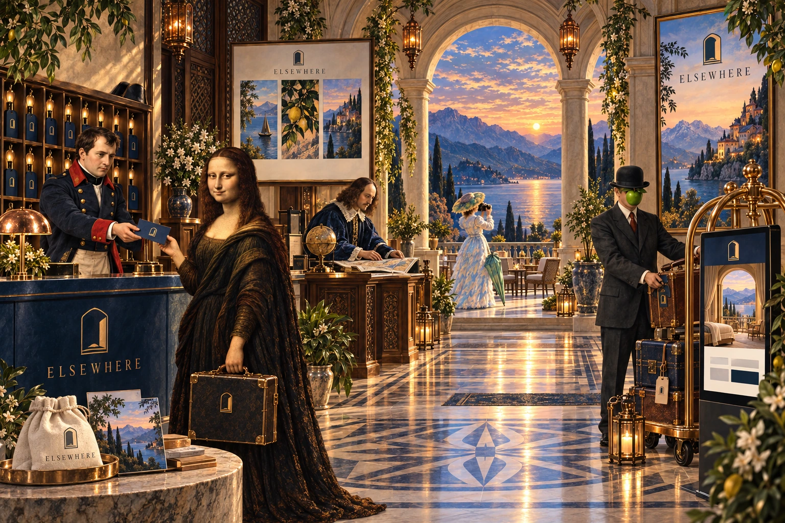 Hospitality concept room