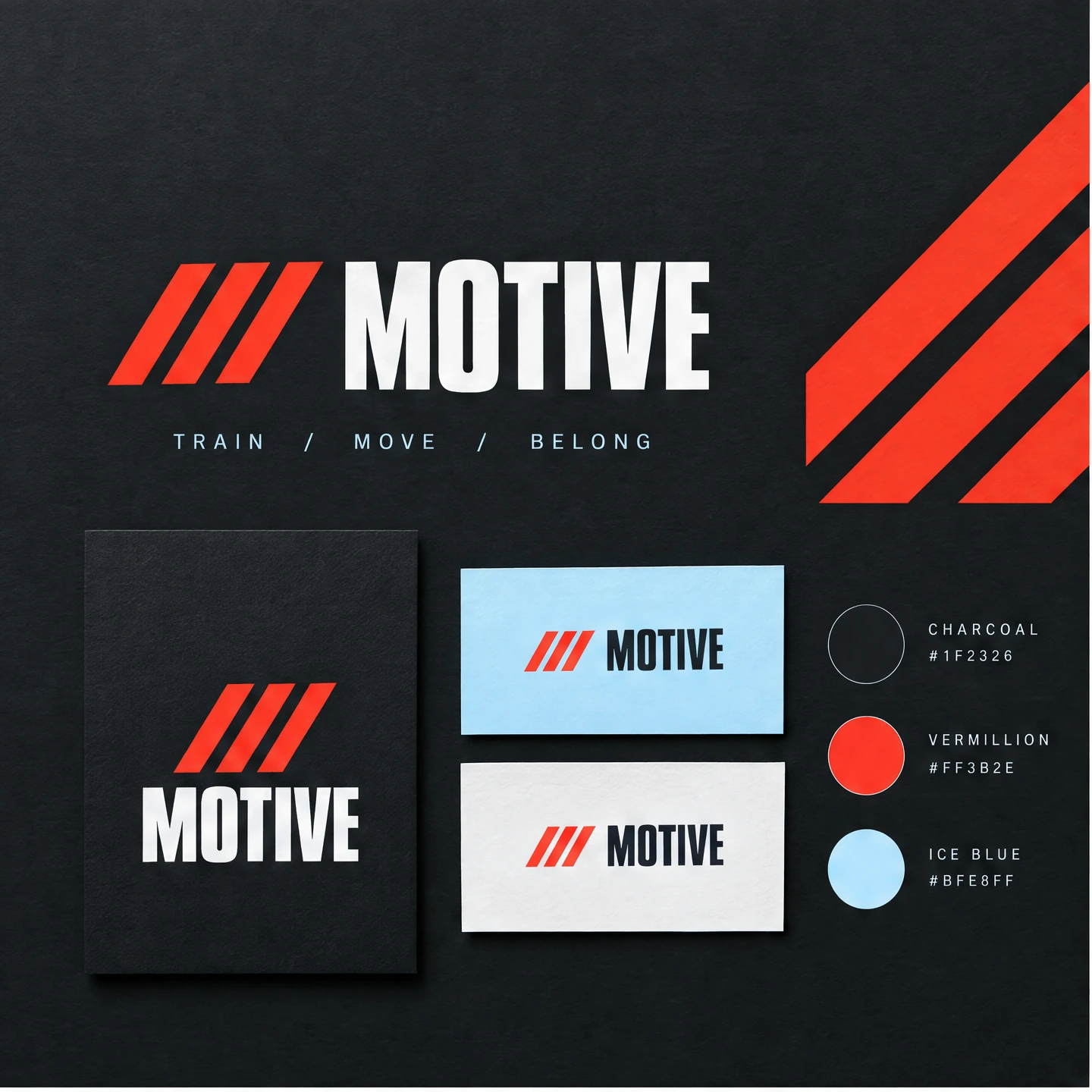 MOTIVE Identity concept