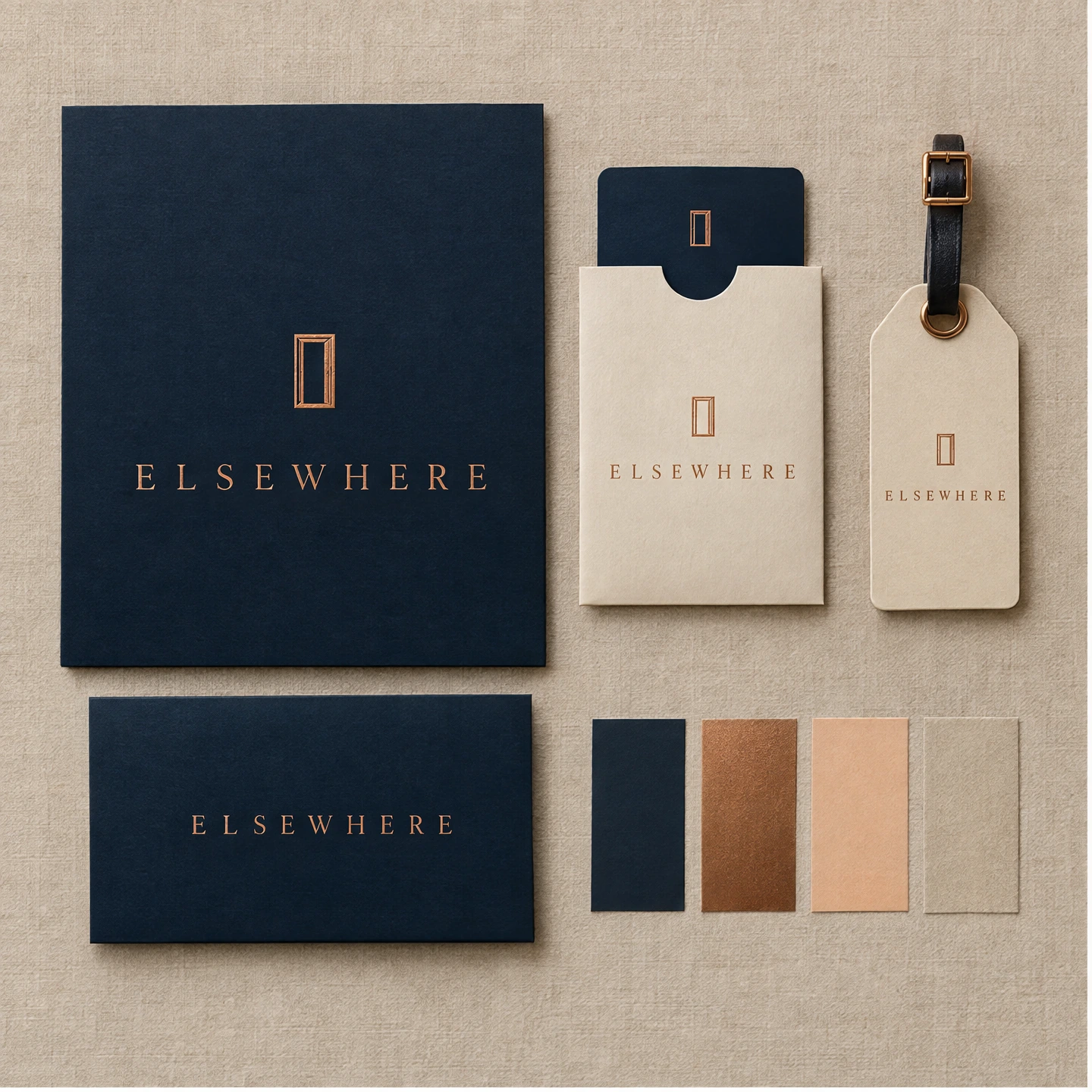 ELSEWHERE Hospitality identity concept