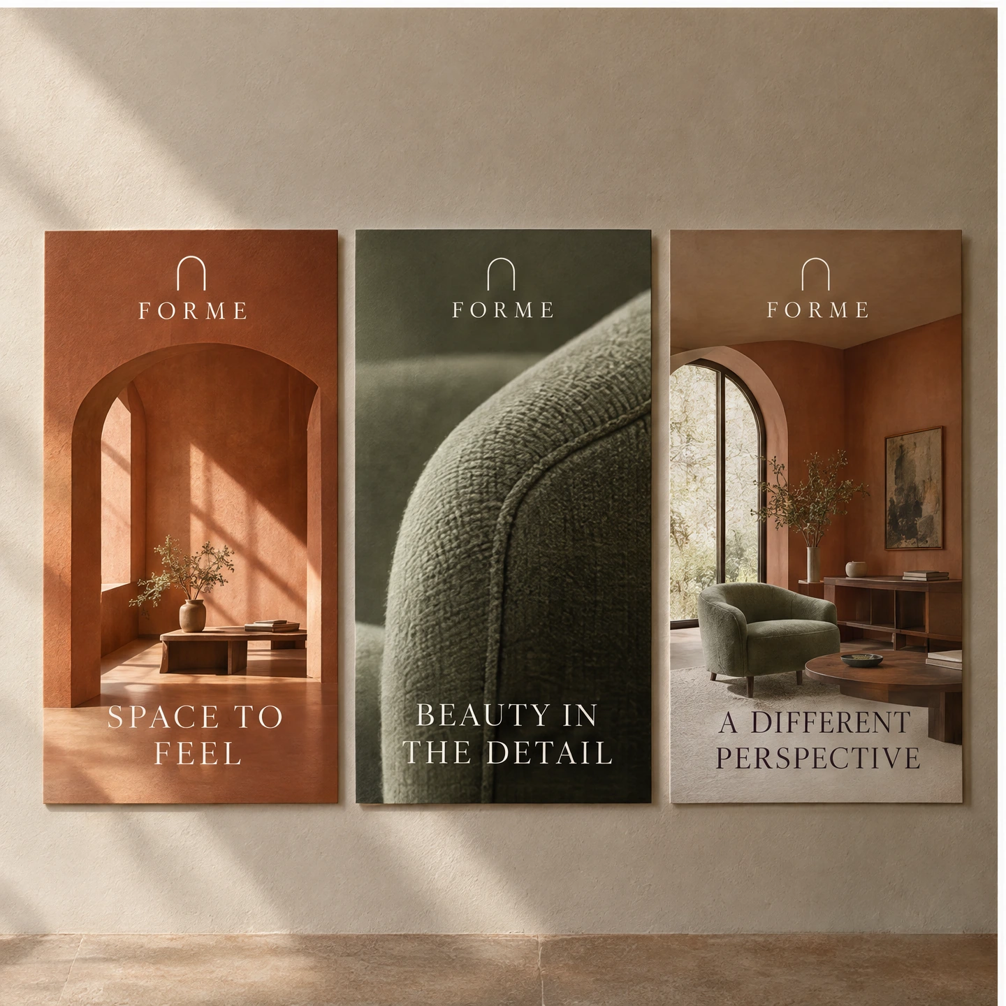 FORME Campaign creative concept