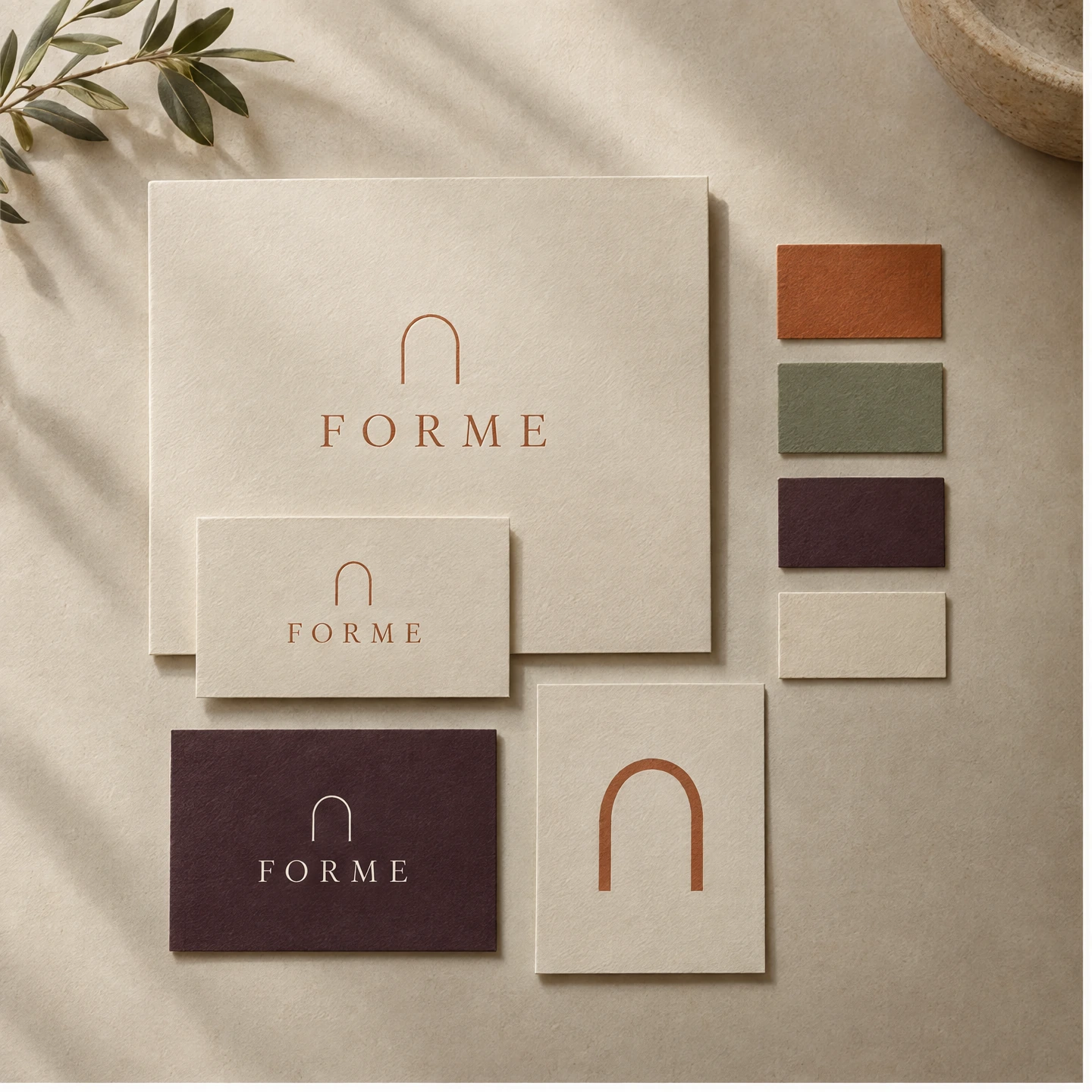 FORME Identity concept