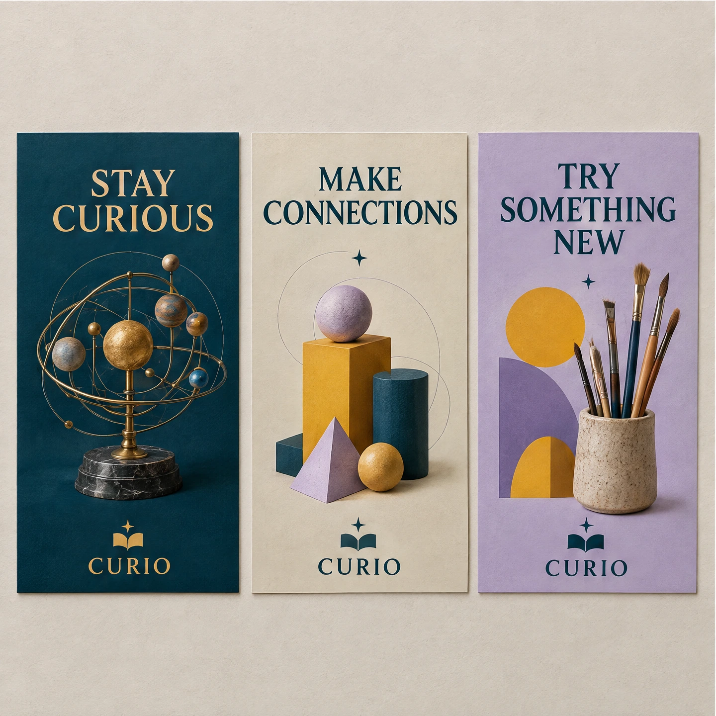 CURIO Campaign creative concept