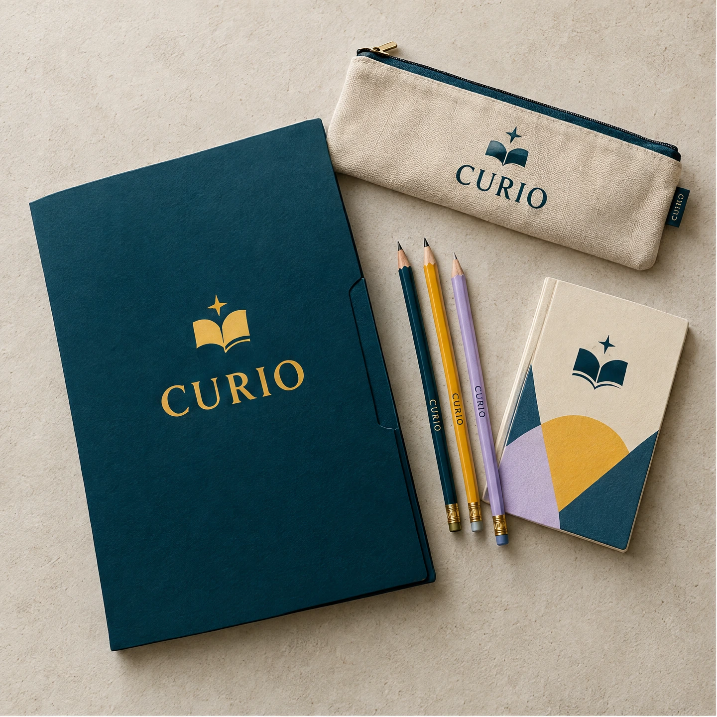 CURIO Learning identity concept