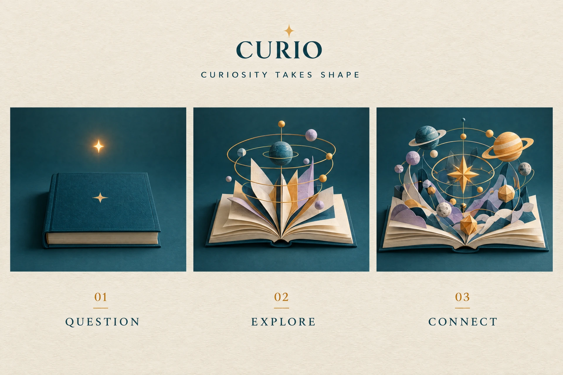 CURIO Storyboard concept