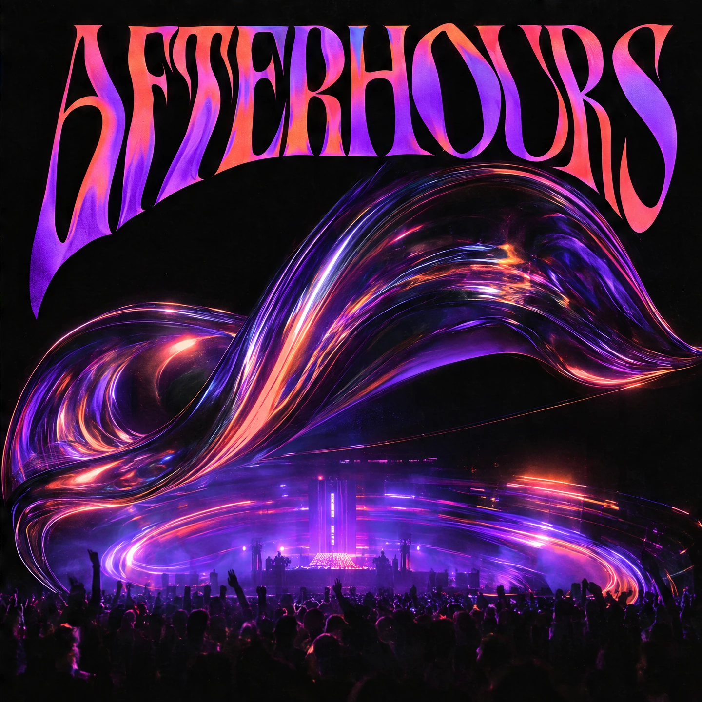AFTERHOURS: fictional music & culture concept, chrome / experimental art direction